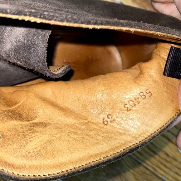 Yanko chukka boots in a dark brown suede from Spain Size 39 (6) - Picture 9 of 10